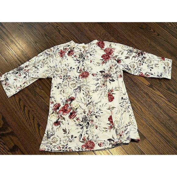 Artesands NWT Clementine White Seurat Short Sleeve Sunsafe Top White Size 10 - Picture 8 of 8